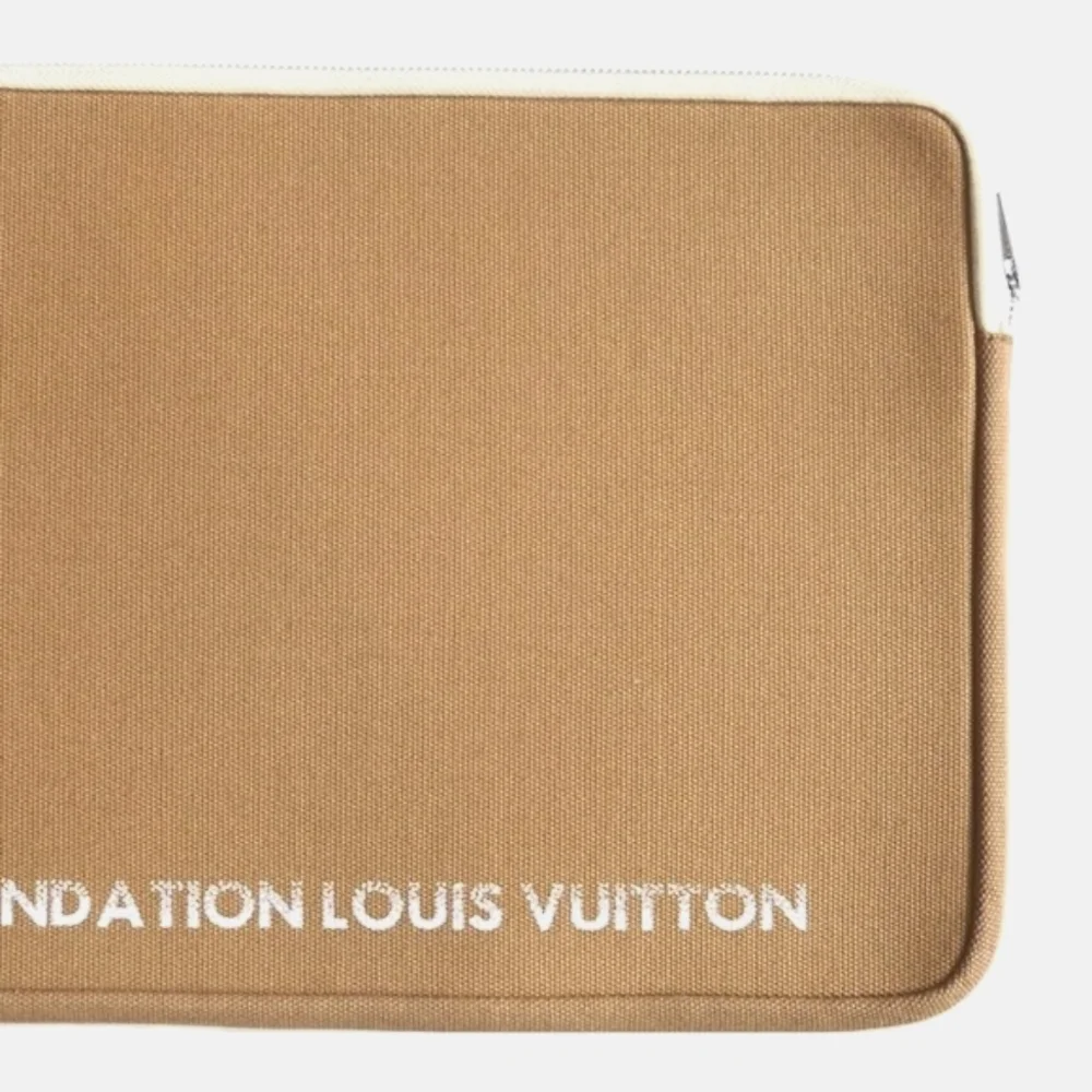 Louis Vuitton Foundation Beige Tablet Sleeve